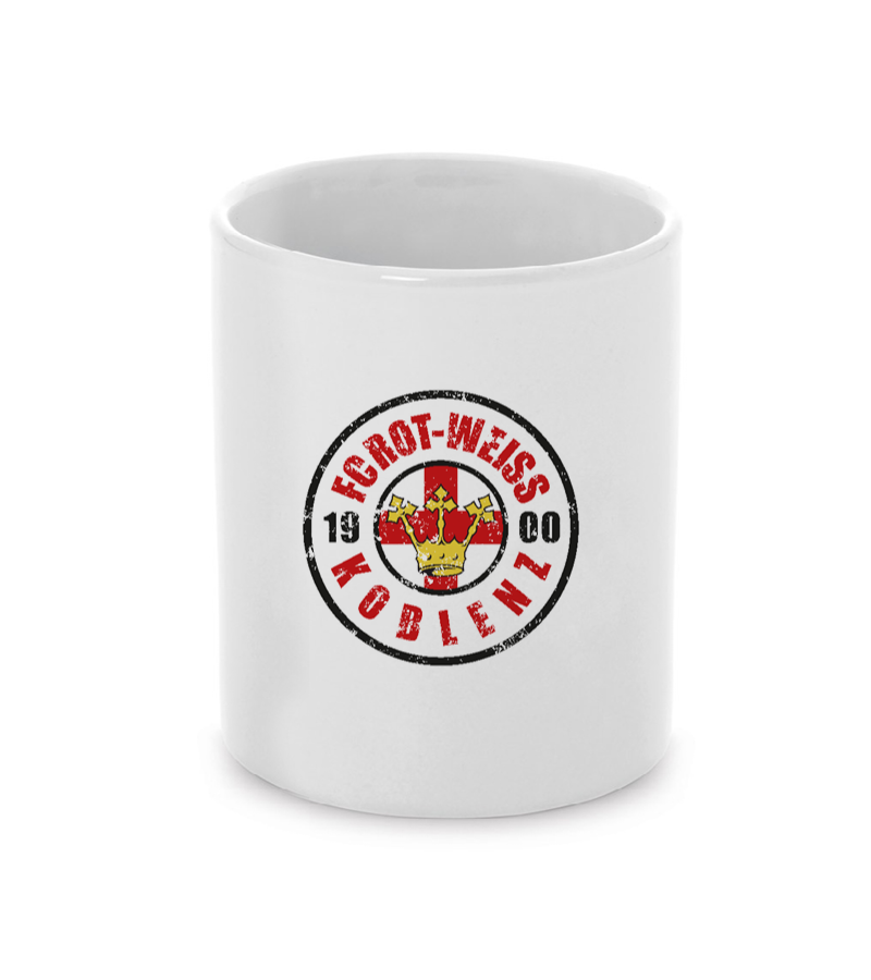 Keramiktasse White "Uwe" A