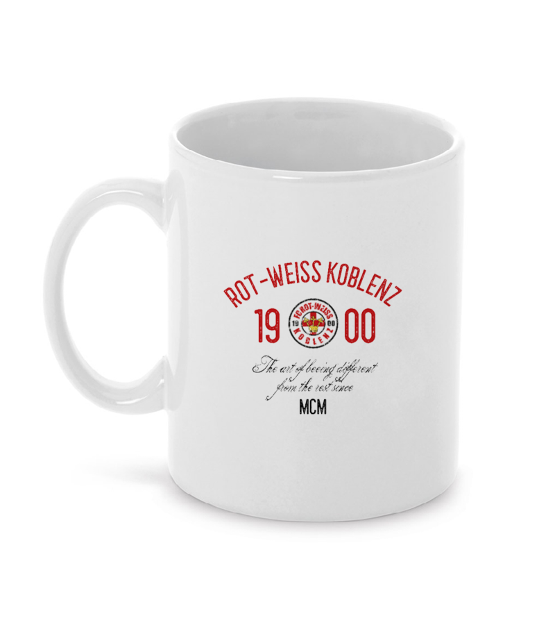 Keramiktasse White "Isack" B