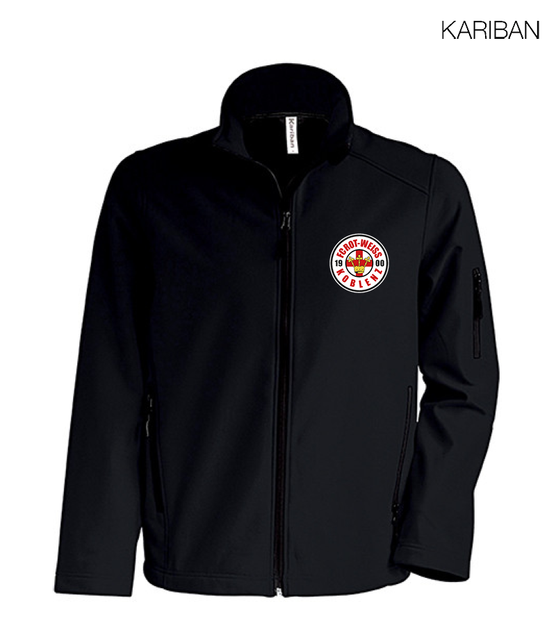 Kariban Kinder Softshelljacke Black "Anton"